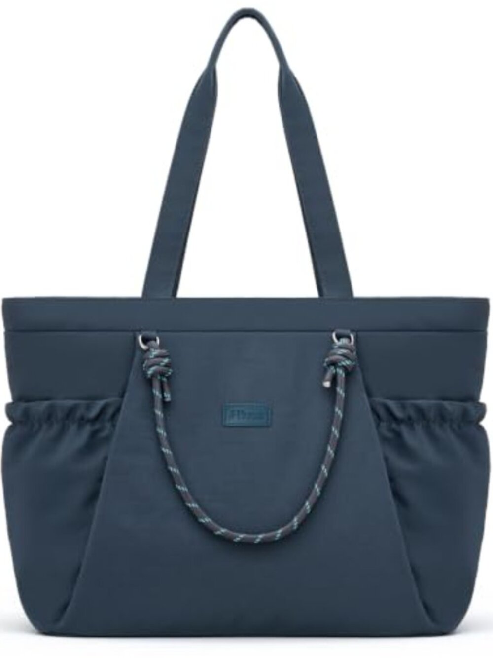 15.6 Inch Laptop Tote Bag Lightweight Nylon Work Purse Water-Resistant